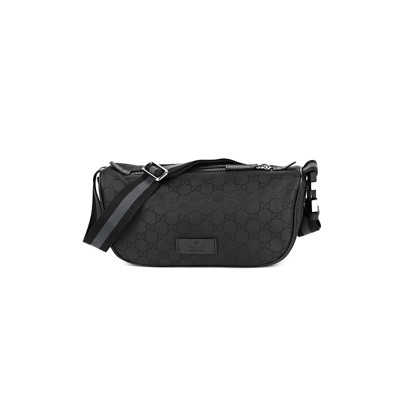 GUCCI GG FANNY PACK CROSSBODY BAG 449182G1XHN8615 (27*13*12cm)